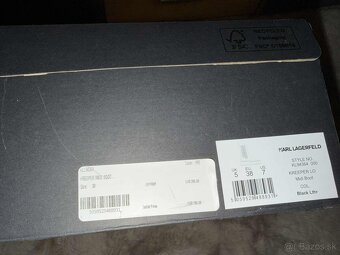 karl lagerfeld original luxusne stylove cizmy na platforme - 9