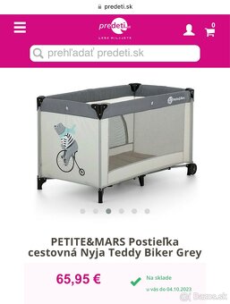 Detska cestovna postielka - 9