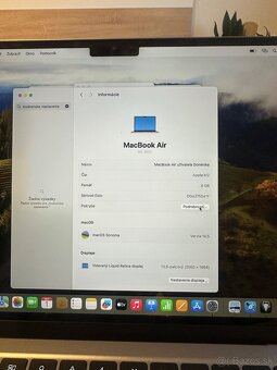 Predám 13-palcový MacBook Air - 9