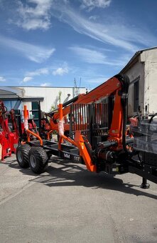 Vyvažecí vlek vyvažečka, vývozka MTM 10T Ruka 6.6m - 9