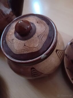 Keramika - šálky, karafy, čajník - 9