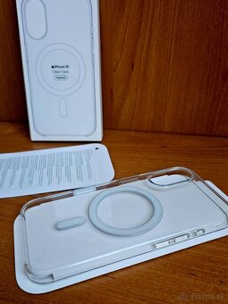 APPLE IPHONE 16 CLEAR CASE WITH MAGSAFE Obal kryt puzdro - 9