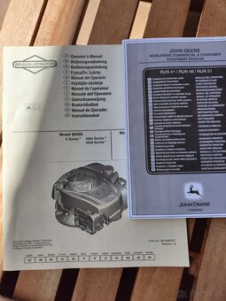 Predám benz. kosačku John Deere RUN41 - 9