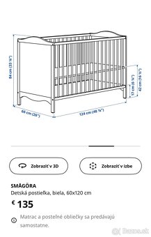 DETSKA POSTIELKA SMAGORA IKEA - 9