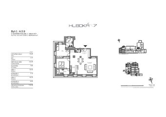 BABONY TRE | A5.9 Rezidenčný nadštandardný byt na ul. Hlboká - 9