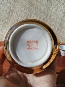 Čínska stará čajová súprava z keramiky - 9