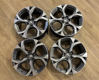 Originální alu kolesa R19 Škoda Octavia RS - 9