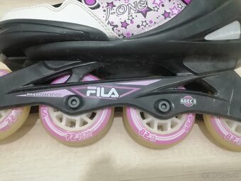 FILA korčule fialové - 9