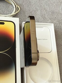 Predám Apple iPhone 14 PRO 256GB Gold Stav Nového Telefónu - 9