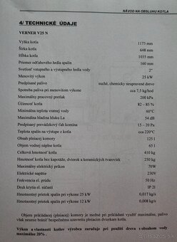 Predam drevosplynovaci , NEREZOVY kotol Verner25Kw. - 9