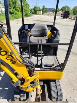 Minibáger JCB 8015, váha 1620kg, 2 lyžice. - 9
