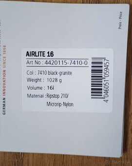 Tiristicky batoh Deuter Airlite 16 - 9