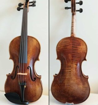 husle 4/4 Guarneri Del Gesu " Vieuxtemps " 1741 model - 9