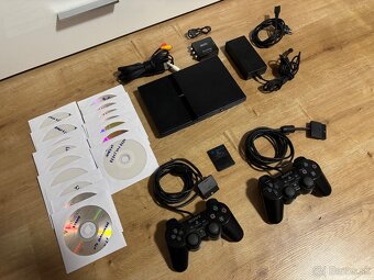 SONY  Playstation 2 Slim čipové modbo 5 (27x hry) - 9