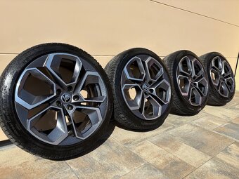 ALU DISKY SKODA ALTAIR RS 5x112 R19 + PNEU 225/40 r19 - 9