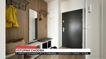 Prenájom - zariadený 2 izbový byt, Rezidencia Tabáň, Nitra - 9