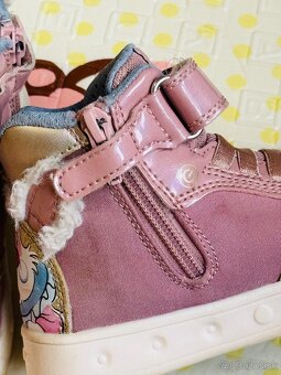 Svietiace Geox tenisky, v. 26, VD: 16,4 cm - 9