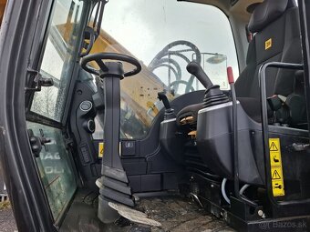 Kolesové rýpadlo JCB JS145W lomený výložník - 9