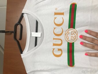 NOVÉ GUCCI white damske tricko S/M - 9