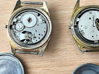 Staré vreckové hodinky Roskopf Swiss watch, obal od Omega... - 9