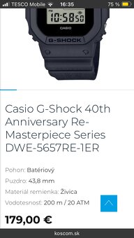 Nové hodinky Casio G-Shock DWE-5657RE-1ER - 9