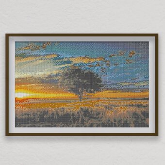 Rozpredám diamantové maľovanie - 40x30 a 60x40 cm - 9