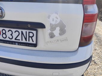 Fiat panda 4x4 - 1,2 benzín - 9