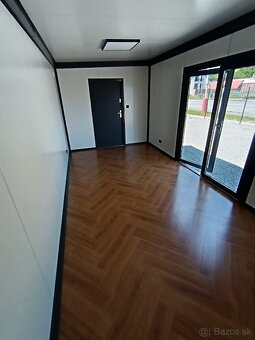 LUXUSNÝ mobilný kontajner PALISANDRO WHITE 6m X 3m - 9