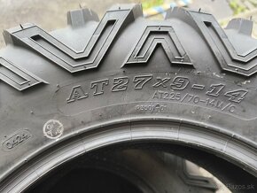 27x9 R14, 26x11 R14 , 26x9R14 26x11 R14,pneu na štvorkolku - 9