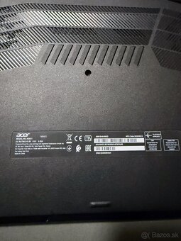 Predám herný  Acer Nitro 5 15,7” - 9