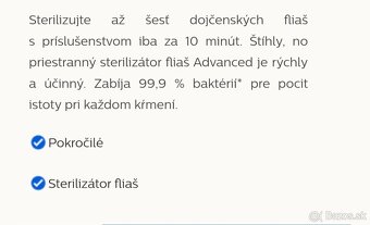 Parný sterilizátor Philips Avent - 9