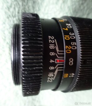 Predám manuál. objektív HANIMAR 135mm so závitom M42. - 9