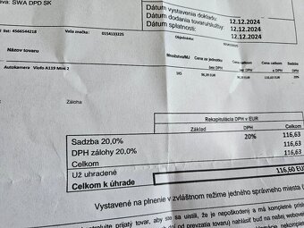 Autokamera VIOFO A119 Mini 2 - 9