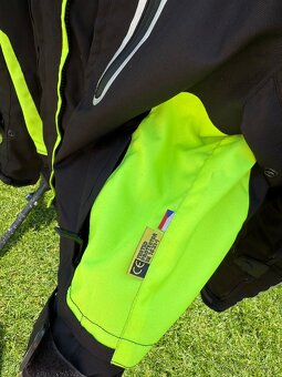 Moto nohavice MBW Lime Beret Green veľkosť 56 - 9
