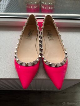 Valentino garavani 37 balerínky topanky luxusne - 9