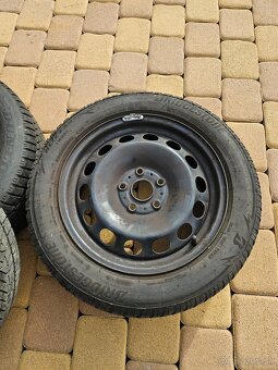 Zimna sada 205/55 R16 na plech diskoch 5x112 - 9
