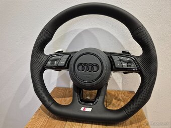 AUDI SLINE VOLANT MULTIFUNKCNY S PÁDLAMI A3 A4 A5 A6 Q5 Q7 - 9