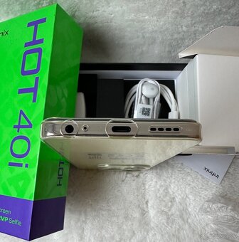 "ako NOVÉ" INFINIX Hot 40i 4 GB/128 GB zlatý za90E - 9