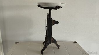 Velmi staré 15kg velké jednomiskové váhy cca 100let staré - 9