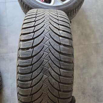 Audi Alu disky R17 + zimné pneu Nexen - 9