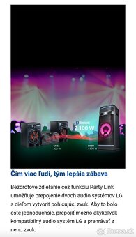 LG XBOOM CK 43 Audiosystém - 9