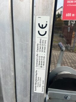 Materialova plosina výťah pre klimatizáciu SUMNER 2118 Genie - 9