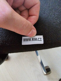 Kancelarska stolička - RIM FX 1104 - málo používaná - 9
