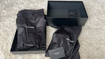 Čierne sandále Yves Saint Laurent - 9