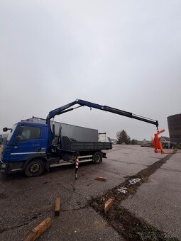 MAN TGL 12.250 hákový nosič kontejnerů + Fassi F105XP - 9