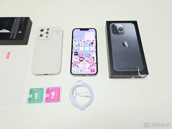 Predám apple iphone 13 PRO 128GB GRAPHITE v top stave - 9