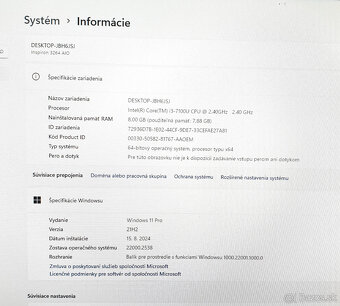Dell Inspiron 22 3264 – All-in-One PC – i3 / 8 GB RAM / 256 - 9