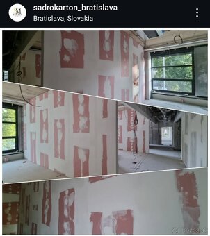 Sadrokartonárske Práce /Montáž sadrokartónu - 9