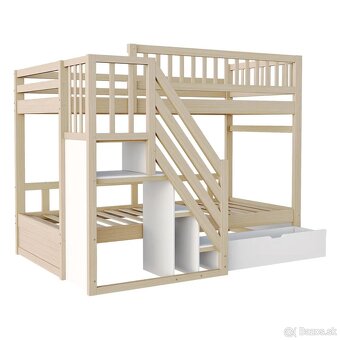 Uplne nova - nerozbalena: Poschodová posteľ 90x200cm - 9