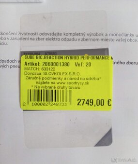 Predam elektro bike Cube - 9